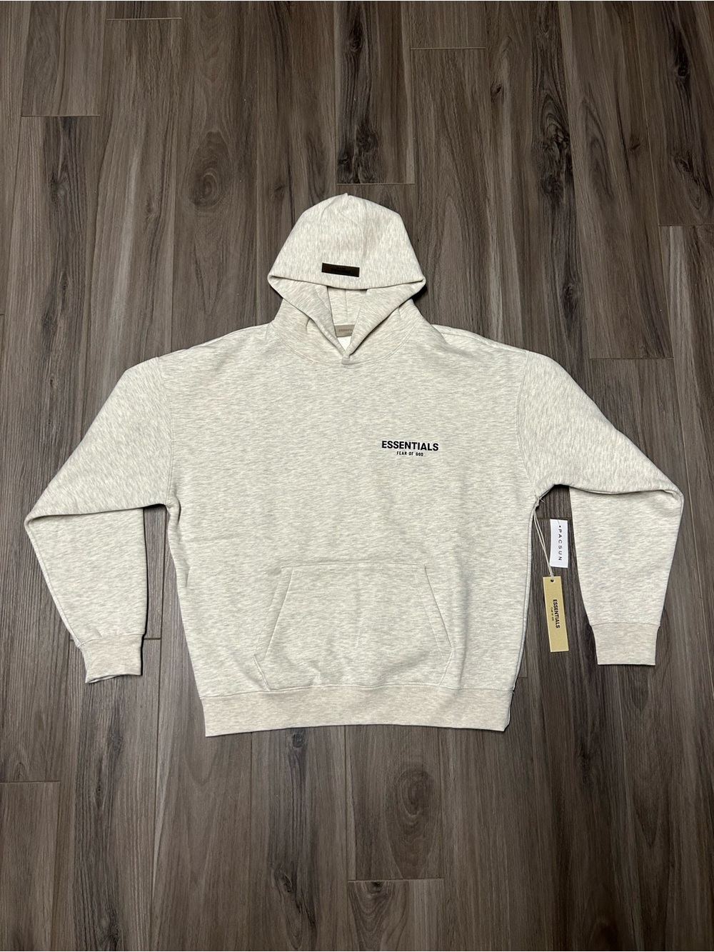 Essentials Fear of God Light Oatmeal Hoodie SS22 Brand New Authentic Size XS